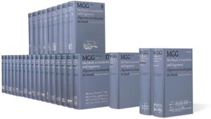 Buchcover Die Musik in Geschichte und Gegenwart (MGG)  | EAN 9783476410009 | ISBN 3-476-41000-5 | ISBN 978-3-476-41000-9