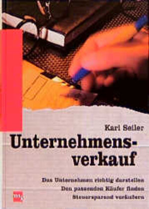 Buchcover Unternehmensverkauf | Karl Seiler | EAN 9783478381901 | ISBN 3-478-38190-8 | ISBN 978-3-478-38190-1