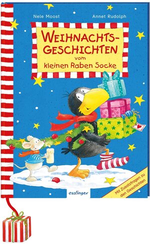 Buchcover Der kleine Rabe Socke: Weihnachtsgeschichten vom kleinen Raben Socke | Nele Moost | EAN 9783480233229 | ISBN 3-480-23322-8 | ISBN 978-3-480-23322-9