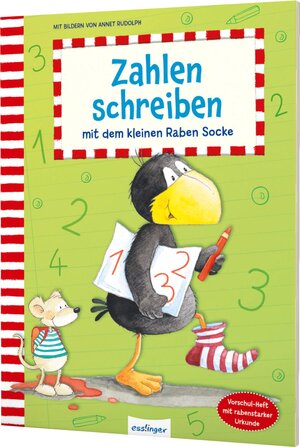 Buchcover Der kleine Rabe Socke: Zahlen schreiben mit dem kleinen Raben Socke  | EAN 9783480233540 | ISBN 3-480-23354-6 | ISBN 978-3-480-23354-0