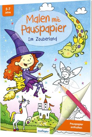 Buchcover Malen mit Pauspapier: Im Zauberland  | EAN 9783480235872 | ISBN 3-480-23587-5 | ISBN 978-3-480-23587-2