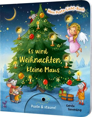 Buchcover Mein Puste-Licht-Buch: Es wird Weihnachten, kleine Maus | Christina Nömer | EAN 9783480236534 | ISBN 3-480-23653-7 | ISBN 978-3-480-23653-4
