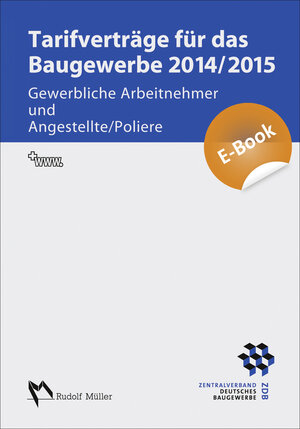 Buchcover Tarifverträge für das Baugewerbe 2014/2015 | Harald Schröer | EAN 9783481032371 | ISBN 3-481-03237-4 | ISBN 978-3-481-03237-1