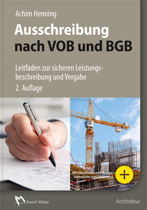 Buchcover Ausschreibung nach VOB und BGB | Achim Henning | EAN 9783481034917 | ISBN 3-481-03491-1 | ISBN 978-3-481-03491-7