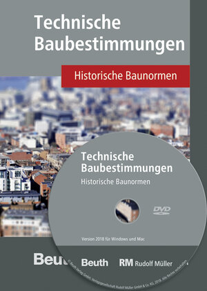 Buchcover Technische Baubestimmungen – Historische Baunormen - DVD  | EAN 9783481036737 | ISBN 3-481-03673-6 | ISBN 978-3-481-03673-7