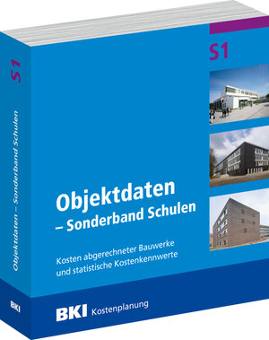 Buchcover BKI Objektdaten S1 - Sonderband Schulen  | EAN 9783481036829 | ISBN 3-481-03682-5 | ISBN 978-3-481-03682-9