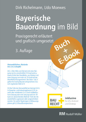 Buchcover Bayerische Bauordnung im Bild - mit E-Book (PDF) | Dirk Richelmann | EAN 9783481043360 | ISBN 3-481-04336-8 | ISBN 978-3-481-04336-0