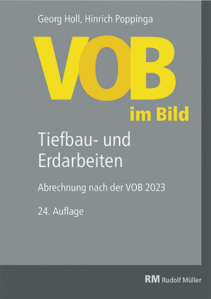 Buchcover VOB im Bild – Tiefbau- und Erdarbeiten | Georg Holl | EAN 9783481046538 | ISBN 3-481-04653-7 | ISBN 978-3-481-04653-8