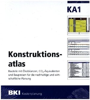 Buchcover BKI Konstruktionsatlas KA1  | EAN 9783481046736 | ISBN 3-481-04673-1 | ISBN 978-3-481-04673-6