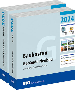 Buchcover BKI Baukosten Gebäude + Bauelemente Neubau 2024 - Kombi Teil 1-2  | EAN 9783481047450 | ISBN 3-481-04745-2 | ISBN 978-3-481-04745-0