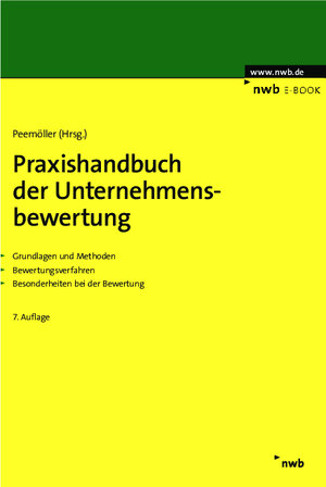 Buchcover Praxishandbuch der Unternehmensbewertung  | EAN 9783482012013 | ISBN 3-482-01201-6 | ISBN 978-3-482-01201-3