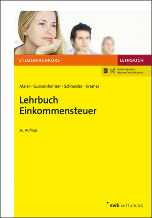 Buchcover Lehrbuch Einkommensteuer | Hartwig Maier | EAN 9783482015120 | ISBN 3-482-01512-0 | ISBN 978-3-482-01512-0