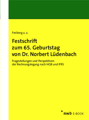 Buchcover Festschrift zum 65. Geburtstag von Dr. Norbert Lüdenbach | Nadine Antonakopoulos | EAN 9783482021510 | ISBN 3-482-02151-1 | ISBN 978-3-482-02151-0