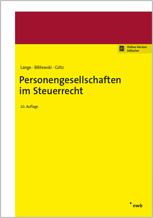 Buchcover Personengesellschaften im Steuerrecht | Andrea Bilitewski | EAN 9783482412509 | ISBN 3-482-41250-2 | ISBN 978-3-482-41250-9