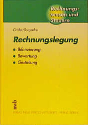 Buchcover Rechnungslegung | Horst Gräfer | EAN 9783482481314 | ISBN 3-482-48131-8 | ISBN 978-3-482-48131-4