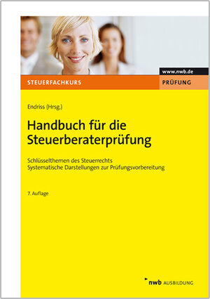 Buchcover Handbuch für die Steuerberaterprüfung  | EAN 9783482481673 | ISBN 3-482-48167-9 | ISBN 978-3-482-48167-3