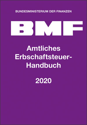 Buchcover Amtliches Erbschaftsteuer-Handbuch 2020  | EAN 9783482524240 | ISBN 3-482-52424-6 | ISBN 978-3-482-52424-0
