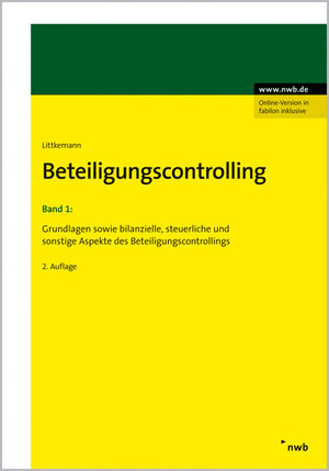 Buchcover Beteiligungscontrolling, Band I  | EAN 9783482526121 | ISBN 3-482-52612-5 | ISBN 978-3-482-52612-1