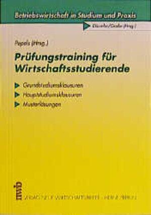 Buchcover Prüfungstraining für Wirtschaftsstudierende  | EAN 9783482532412 | ISBN 3-482-53241-9 | ISBN 978-3-482-53241-2