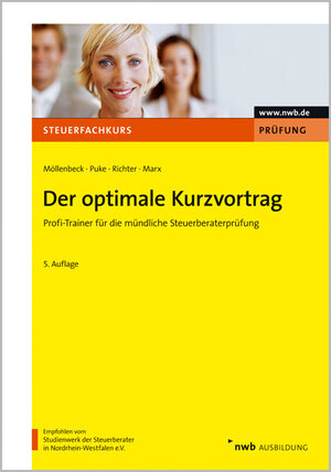 Buchcover Der optimale Kurzvortrag | Claus Möllenbeck | EAN 9783482536953 | ISBN 3-482-53695-3 | ISBN 978-3-482-53695-3