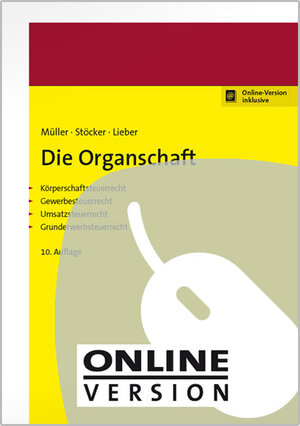 Buchcover Die Organschaft | Thomas Müller | EAN 9783482550553 | ISBN 3-482-55055-7 | ISBN 978-3-482-55055-3