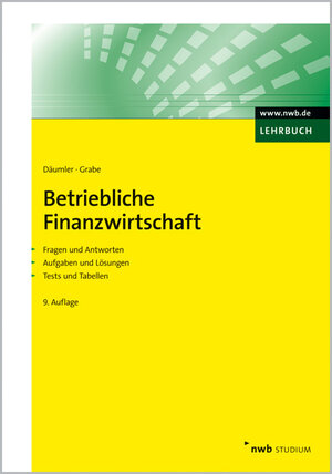 Buchcover Betriebliche Finanzwirtschaft | Klaus-Dieter Däumler | EAN 9783482564598 | ISBN 3-482-56459-0 | ISBN 978-3-482-56459-8