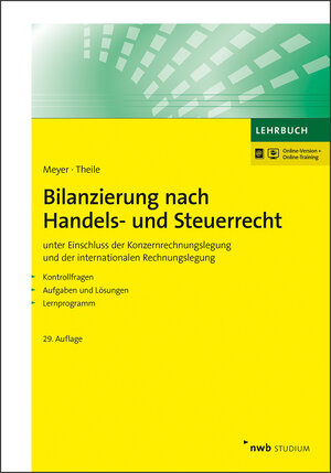 Buchcover Bilanzierung nach Handels- und Steuerrecht | Carsten Theile | EAN 9783482605093 | ISBN 3-482-60509-2 | ISBN 978-3-482-60509-3