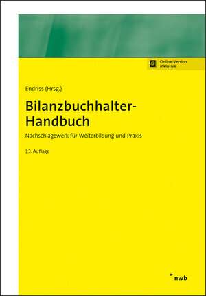 Buchcover Bilanzbuchhalter-Handbuch  | EAN 9783482615177 | ISBN 3-482-61517-9 | ISBN 978-3-482-61517-7