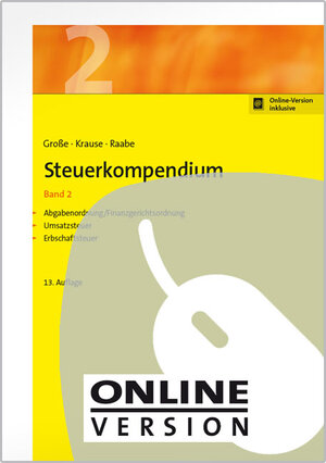 Buchcover Steuerkompendium, Band 2 | Thomas Große | EAN 9783482615931 | ISBN 3-482-61593-4 | ISBN 978-3-482-61593-1