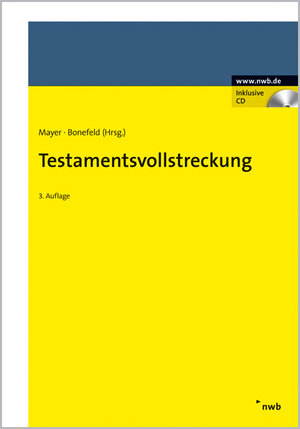 Buchcover Testamentsvollstreckung  | EAN 9783482636318 | ISBN 3-482-63631-1 | ISBN 978-3-482-63631-8