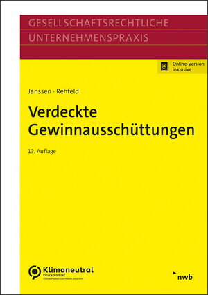 Buchcover Verdeckte Gewinnausschüttungen | Lars Rehfeld | EAN 9783482645938 | ISBN 3-482-64593-0 | ISBN 978-3-482-64593-8