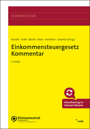 Buchcover Einkommensteuergesetz Kommentar | Stefanie Alt | EAN 9783482653476 | ISBN 3-482-65347-X | ISBN 978-3-482-65347-6
