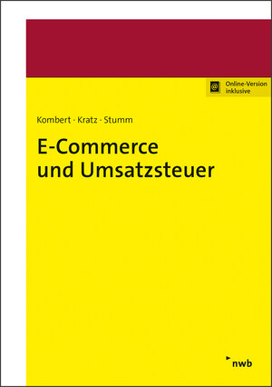 Buchcover E-Commerce und Umsatzsteuer | Sounia Kombert | EAN 9783482678417 | ISBN 3-482-67841-3 | ISBN 978-3-482-67841-7