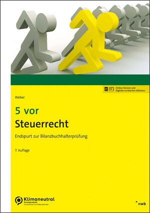 Buchcover 5 vor Steuerrecht | Martin Weber | EAN 9783482694974 | ISBN 3-482-69497-4 | ISBN 978-3-482-69497-4