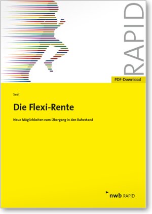 Buchcover Die Flexi-Rente | Henning-Alexander Seel | EAN 9783482813610 | ISBN 3-482-81361-2 | ISBN 978-3-482-81361-0