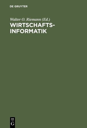 Buchcover Wirtschaftsinformatik  | EAN 9783486238280 | ISBN 3-486-23828-0 | ISBN 978-3-486-23828-0
