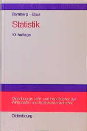 Buchcover Statistik | Günter Bamberg | EAN 9783486247480 | ISBN 3-486-24748-4 | ISBN 978-3-486-24748-0