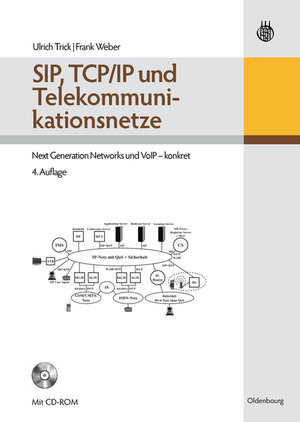 Buchcover SIP, TCP/IP und Telekommunikationsnetze | Ulrich Trick | EAN 9783486275292 | ISBN 3-486-27529-1 | ISBN 978-3-486-27529-2