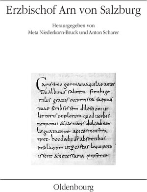 Buchcover Erzbischof Arn von Salzburg  | EAN 9783486575958 | ISBN 3-486-57595-3 | ISBN 978-3-486-57595-8