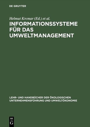 Buchcover Informationssysteme für das Umweltmanagement  | EAN 9783486804126 | ISBN 3-486-80412-X | ISBN 978-3-486-80412-6