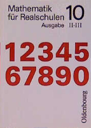 Buchcover Mathematik für Realschulen  | EAN 9783486825626 | ISBN 3-486-82562-3 | ISBN 978-3-486-82562-6