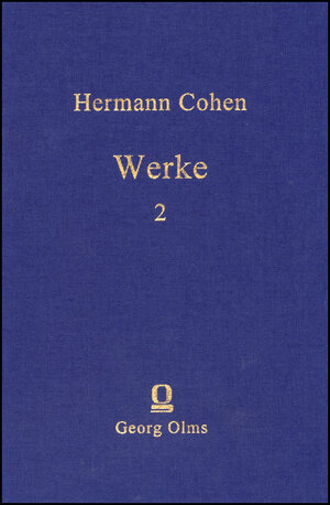 Buchcover Werke | Hermann Cohen | EAN 9783487078793 | ISBN 3-487-07879-1 | ISBN 978-3-487-07879-3