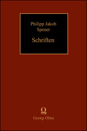 Buchcover Philipp Jakob Spener - Schriften. Texte, Hilfsmittel, Untersuchungen / Von wahren Christenthumb | Johann Arndt | EAN 9783487129396 | ISBN 3-487-12939-6 | ISBN 978-3-487-12939-6