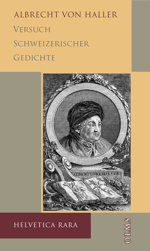 Buchcover Versuch Schweizerischer Gedichte | Albrecht Von Haller | EAN 9783487132679 | ISBN 3-487-13267-2 | ISBN 978-3-487-13267-9
