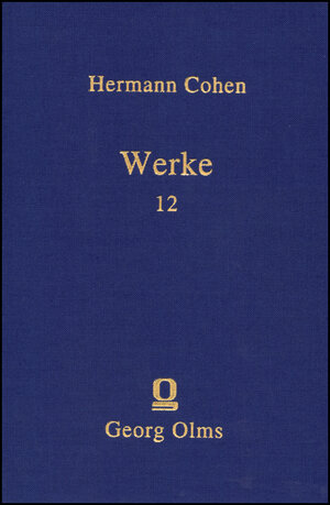 Buchcover Werke | Hermann Cohen | EAN 9783487147673 | ISBN 3-487-14767-X | ISBN 978-3-487-14767-3