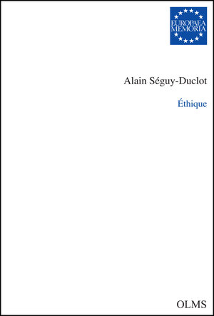 Buchcover Éthique | Alain Séguy-Duclot | EAN 9783487151861 | ISBN 3-487-15186-3 | ISBN 978-3-487-15186-1