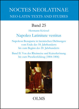 Buchcover Napoleo Latinitate vestitus | Hermann Krüssel | EAN 9783487152776 | ISBN 3-487-15277-0 | ISBN 978-3-487-15277-6