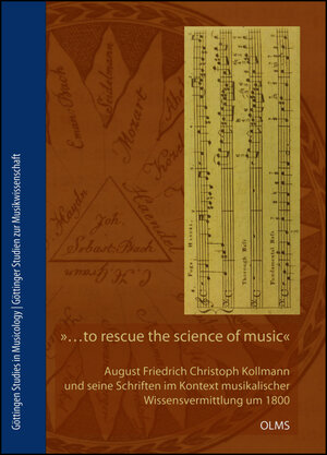 Buchcover »… to rescue the science of music« | Timo Evers | EAN 9783487156071 | ISBN 3-487-15607-5 | ISBN 978-3-487-15607-1
