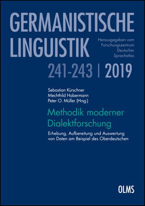 Buchcover Methodik moderner Dialektforschung  | EAN 9783487157566 | ISBN 3-487-15756-X | ISBN 978-3-487-15756-6