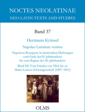 Buchcover Napoleo Latinitate vestitus | Hermann Krüssel | EAN 9783487158808 | ISBN 3-487-15880-9 | ISBN 978-3-487-15880-8